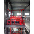 Warehouse crane Guide rail hydraulic lift platform